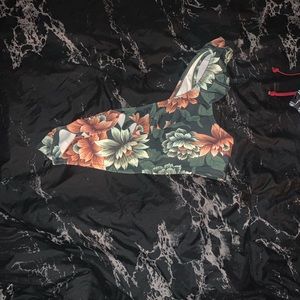 Cupshe Single Strap Bikini Top w/ Ruffles